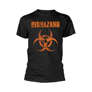 Biohazard T-shirt - Logo - S Tot Xxl - Voor Mannen - Zwart