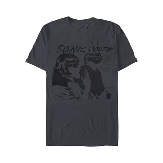 Sonic Youth, Herren, Shirts, Goo Album Cover (Charcoal), Grau, (M)