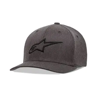 Alpinestars Men's Ageless Curve Hat Baseball Cap With Original Flexfit Inner Band Charcoal/Heather