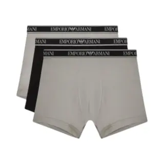 Emporio Armani Boxershorts Lichtgrijs / Zwart
