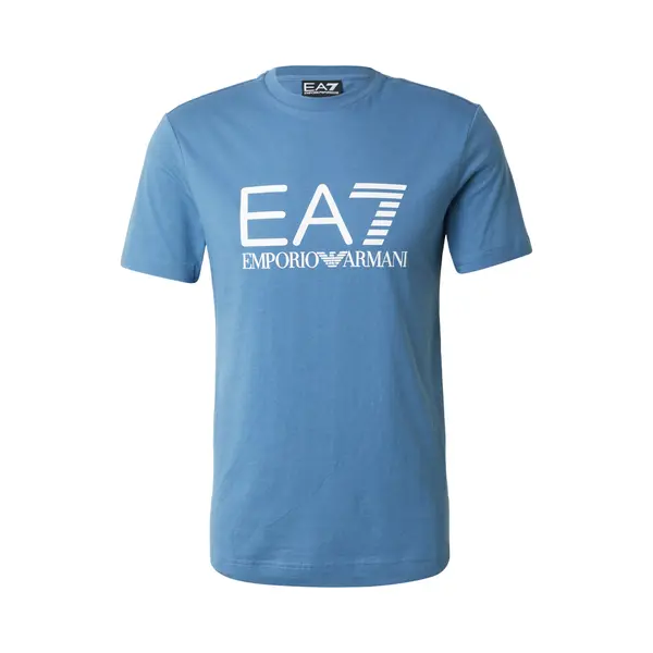 EA7 Für Herren. 7M001412_AF22264 Core Identity T-Shirt, Blau, Gestrickt (L), Lässig, Baumwolle, Kurzarm thumbnail