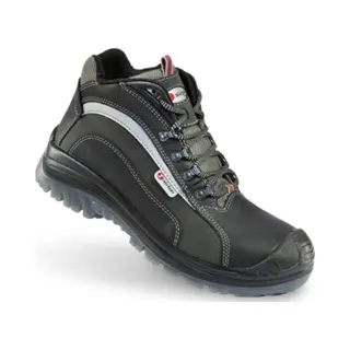 Sixton Adamello Werkschoenen Zwart/Grijs Hoog S3