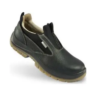 Sixton Lugano Instap Werkschoenen Zwart/Beige S3