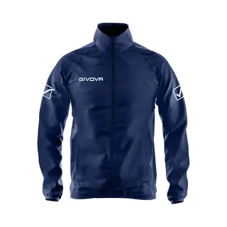 Givova Unisex Rain Basico Steppjacke, Blau, M-L Eu