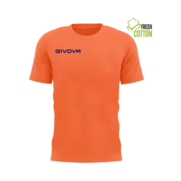 Katoenen T-shirt Givova Fris Oranje Fluo Oranje 2xl - Xxl thumbnail