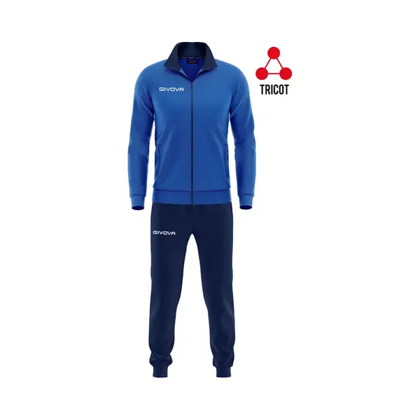 Sportpak Givova Tuta Torino Blauw - L thumbnail