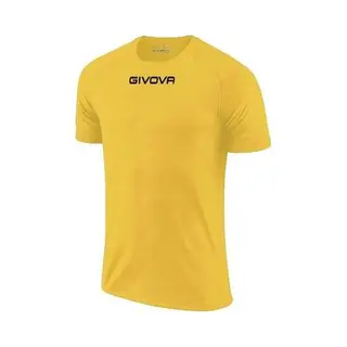 Givova T-Shirt Für Kinder T-shirt Manches Courtes Unisexe Jaune