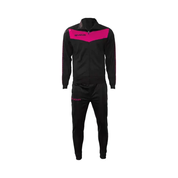 Givova Passen Visa-Band, 4XL, Schwarz/Fuchsia, Unisex thumbnail