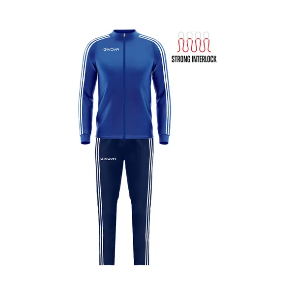 Givova Revolution Summer Trainingspak Blauw 4XL Man thumbnail