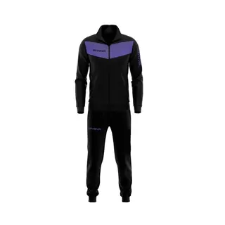 Givova Unisex Survêtement Visa Melange Jogginganzug, Aubergine,