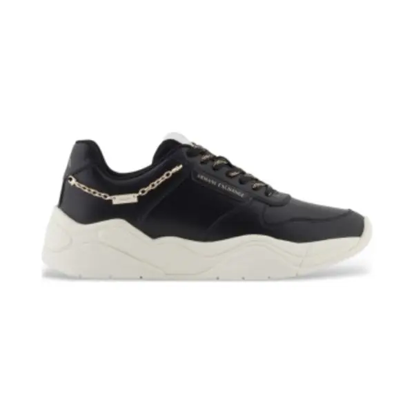 Armani Exchange Charm Damen Schuhe Schwarz Gold - 40 thumbnail