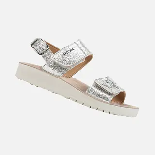 Geox J15EAA000BNC1007 Sandals Women Silver