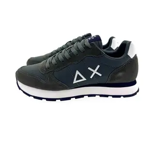 SUN68 Tom Solid Z45101-74, Men Sneakers, Green, 42 Eu