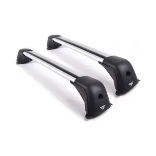Dakdragers Geschikt Voor Bmw X1 (U11) 2022 Gesloten Dakrailing - Aluminium - Hoog Laadvermogen 100kg - Wingbar Grijs- Merk Farad