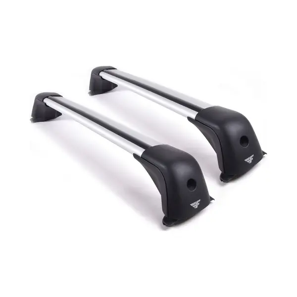 Dakdragers Geschikt Voor Bmw X1 (U11) 2022 Gesloten Dakrailing - Aluminium - Hoog Laadvermogen 100kg - Wingbar Grijs- Merk Farad thumbnail