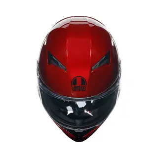 Agv K3 Full Face Ece 22.06 Motorcycle Helmet - Plain, Competizione Red, Xl