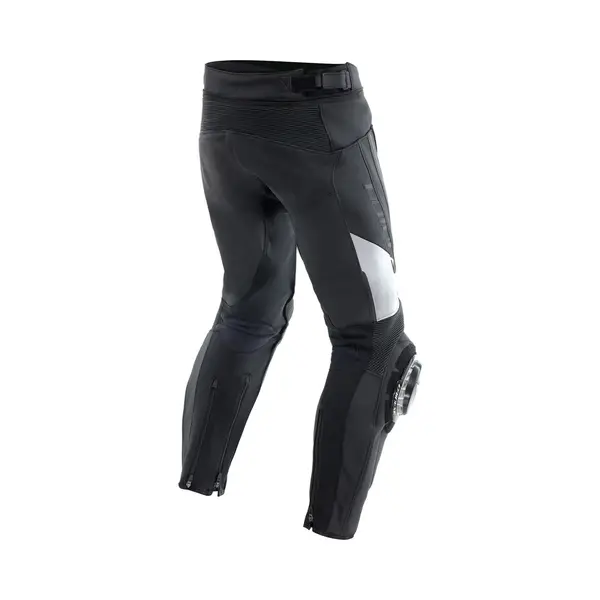 Dainese Delta 4 Leren Motorbroek Zwart Wit - Maat 50 - Broek thumbnail