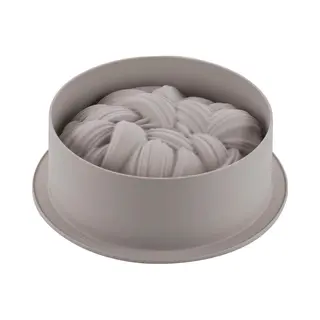 Silikomart | Silikon-Kuchenform Modern Wooly, Antihaftbeschichtet, 1er Pack Kuchenform, 3D Design, Ø 190 H 72 Mm, Volumen 1, 46 Ml, Made In Italy