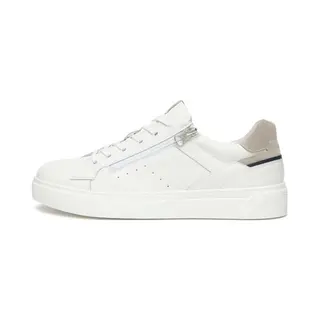 NeroGiardini 01130 Witte Herensneaker Met Rits Voor Steunzolen | Bonne Shoe