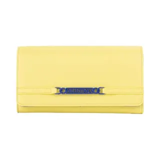 Valentino Portemonnee Ebe Wallet Verde Neon / Bluette Lichtgeel