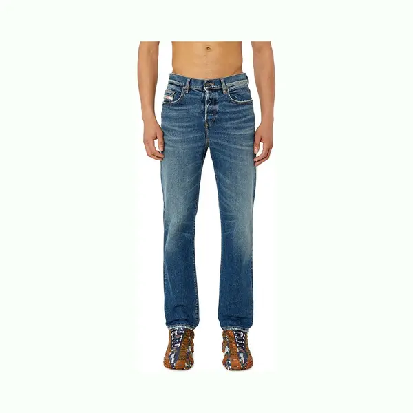 Diesel 007l1 2020 Viker Spijkerbroek Blauw 30 / 32 Man thumbnail