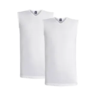 Alan Red Singlet Minto Ärmellos (2er-Pack) - Größe L