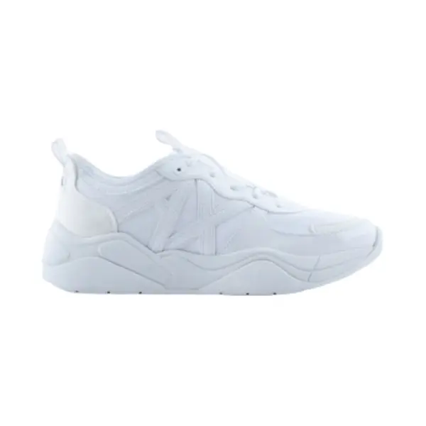 A|X Armani Exchange Für Damen. XDX039XV31100152 Lace Up Sneakers Weiß (39), Wohnung, Schnürsenkel, Lässig thumbnail