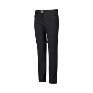 Cmp - Kid G Zip Off Pant, Anthracite-Black, 140