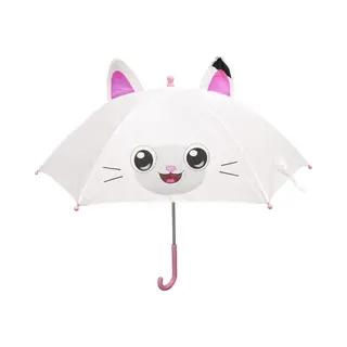 Joytoy Gabby's Dollhouse - Pandy Paw (Panda Pfötchen) Regenschirm Mit Ohren 52 Cm - 6 Panele