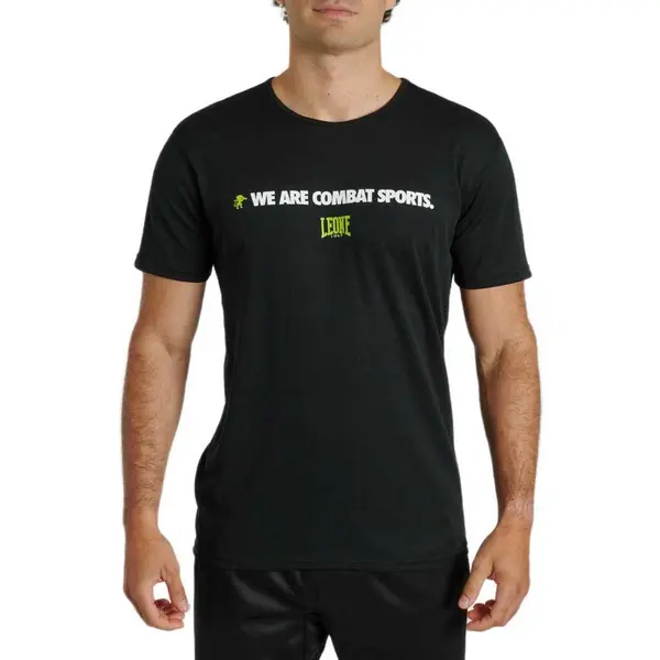 Leone1947 Logo Wacs T-shirt Met Korte Mouwen Zwart L Man thumbnail