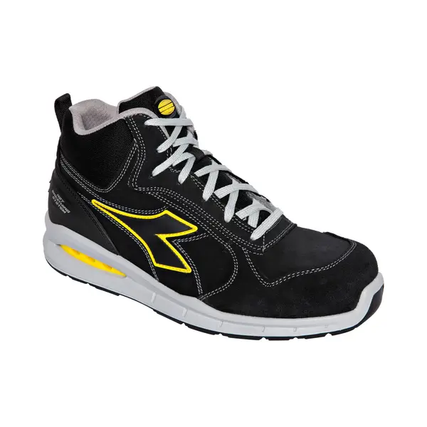 Utility Diadora - Hoher Arbeitsschuh Run Net Airbox Mid S3 Src Für Mann Und Frau (Eu 44), C0200 Schwarz Weiss thumbnail