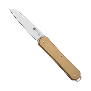 Fox Knives Mehrzweck Fox Vulpis, Messinggriff, Länge 135 Mm - Made In Italy - Made In Maniago