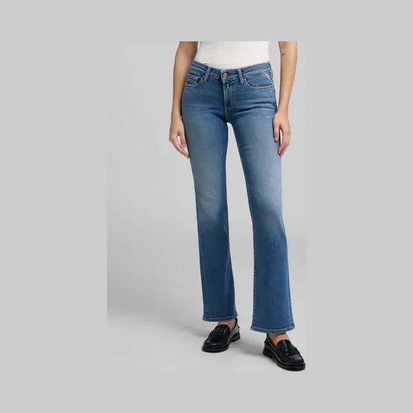 Replay Damen Jeans New Luz Power Stretch, Medium Blue 009-8 (Blau), 31W/32L thumbnail