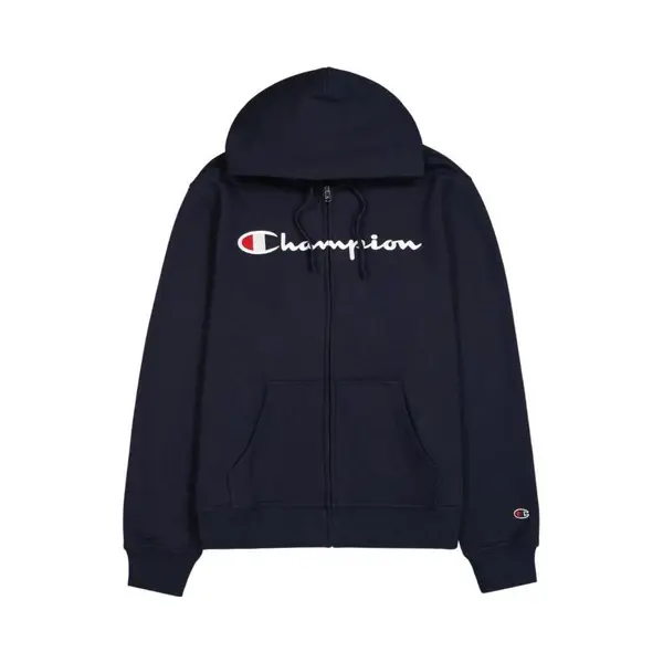 Champion, Herren, Pullover, Bluza Męska Full Zip Hoodie Granatowa 220255 BS501 L, Blau, (L) thumbnail