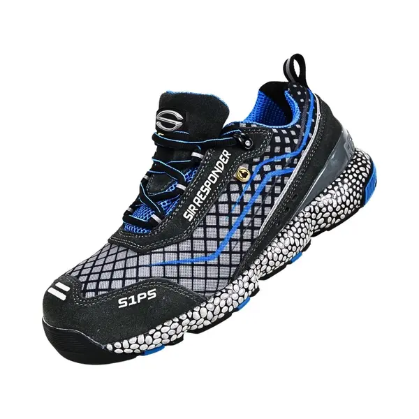 Sir Safety Monza Veiligheidsschoenen S1PS Heren Werkschoen Grijs - Aluminium Neus En Composiet Tussenzool - Antislip Sr - Ademend thumbnail
