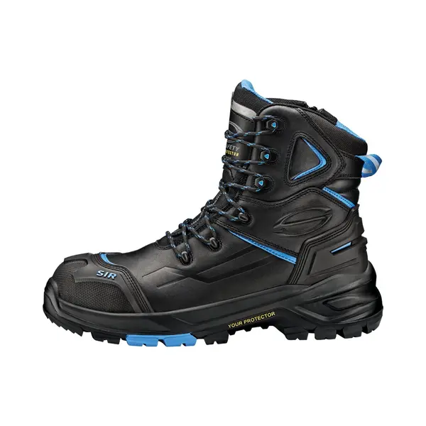 Sir Safety Hunter Veiligheidslaarzen S3 Heren Werklaars Zwart - Fiberglas Neus En Composiet Tussenzool - Antislip Sr - Extra Hielbescherming thumbnail