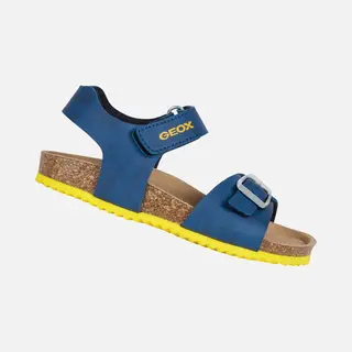 Geox Jungen J Ghita Boy B Sandalen, Avio, 39 Eu