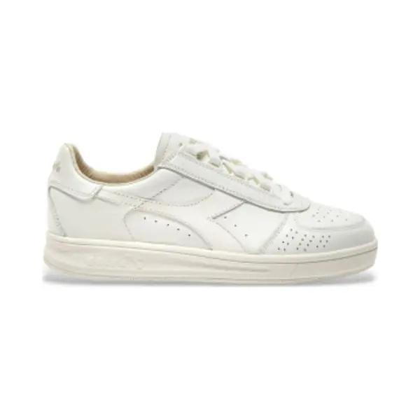 Diadora Unisex. 201181586 Shoes B.Elite '84 Italia White (38), Leather, Flat, Laces, Casual thumbnail