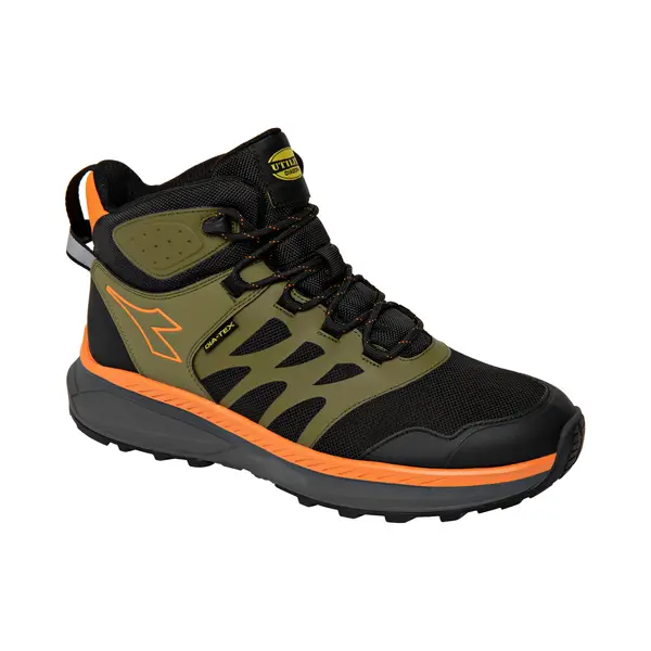 Utility Diadora Freedom Mid O6 Sr Brand- En Veiligheidsschoenen, Uniseks, Zwart Groen Olijf, 40 Eu thumbnail
