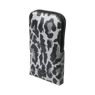 Dolce & Gabbana Luipaard Lederen Crossbody Telefoontas