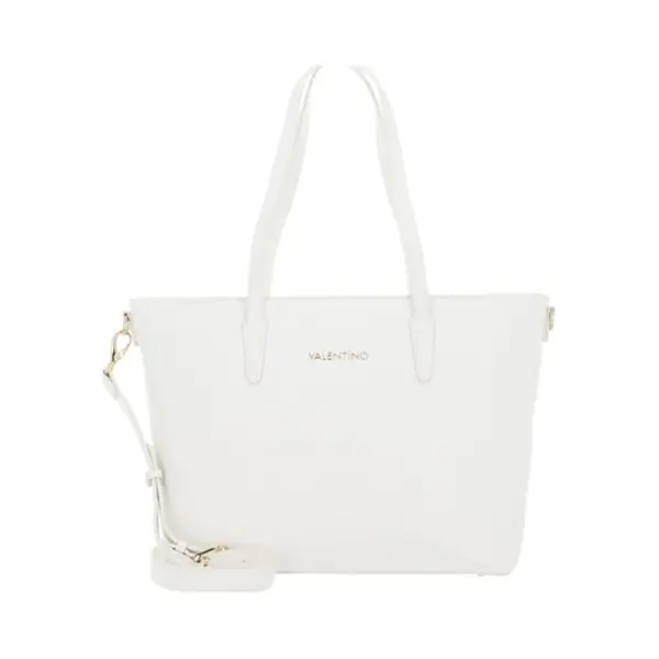 Valentino Zero Re Shopping Bag Bianco thumbnail