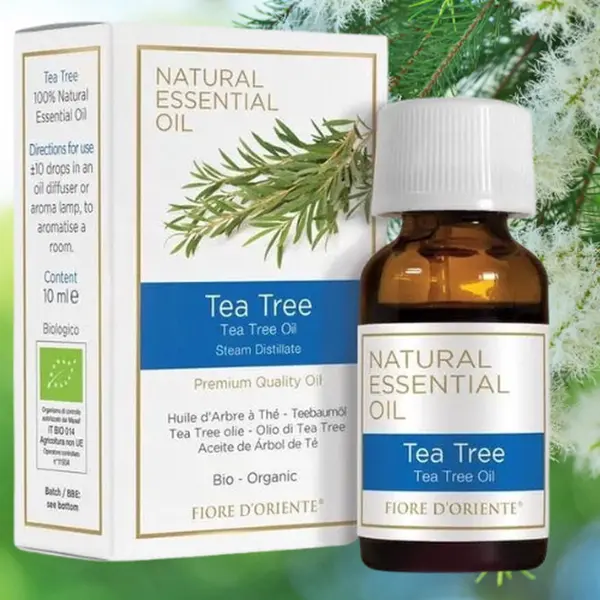 Fiore d'Oriente Biologische Etherische Olie Tea Tree - 10ml - Antischimmel - Luchtwegen thumbnail