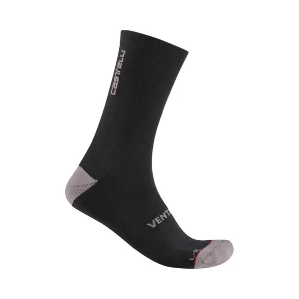Castelli Venti Soft Merino Radsocken Schwarz - Xxl thumbnail
