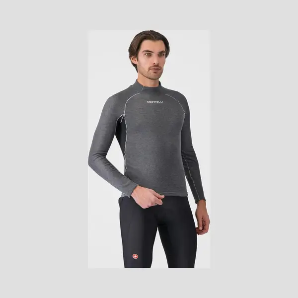 Castelli Flanders 2 Lange Mouwen Basislaag Grijs S Man thumbnail