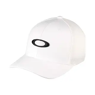 Oakley Herren Ellipse Mesh Hat Verschluss, Weiß/Schwarz, L/Xl