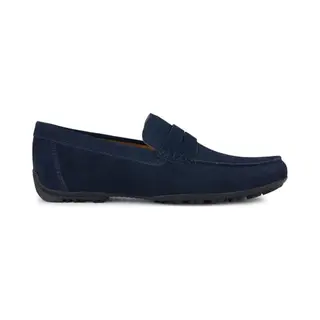 Geox Men's U Kosmopolis + Grip Moccasin, Navy, 8 Uk