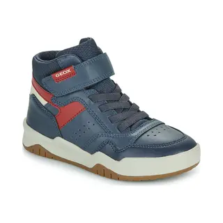 Geox Junior J Perth Boy Mid Easy Entry Navy/Dk Red 28_EU