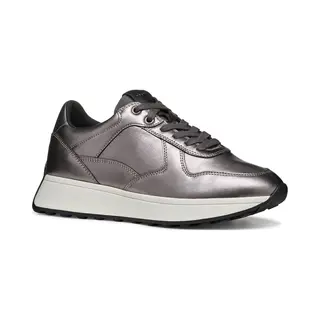 Geox Women's D Amabel A Trainers, Gun, 7.5 Uk