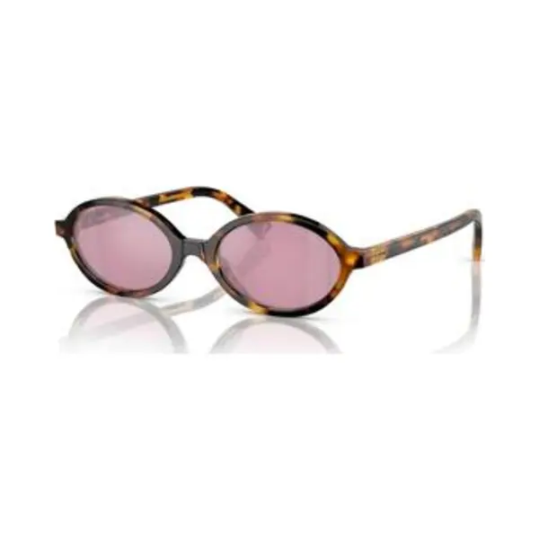 Miu Miu Miu Show Sunglasses - Woman Sunglasses Brown One Size thumbnail