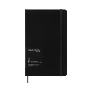 Moleskine Notitieboek - Smart Collectie - Large - Harde Kaft - Blanco - Zwart
